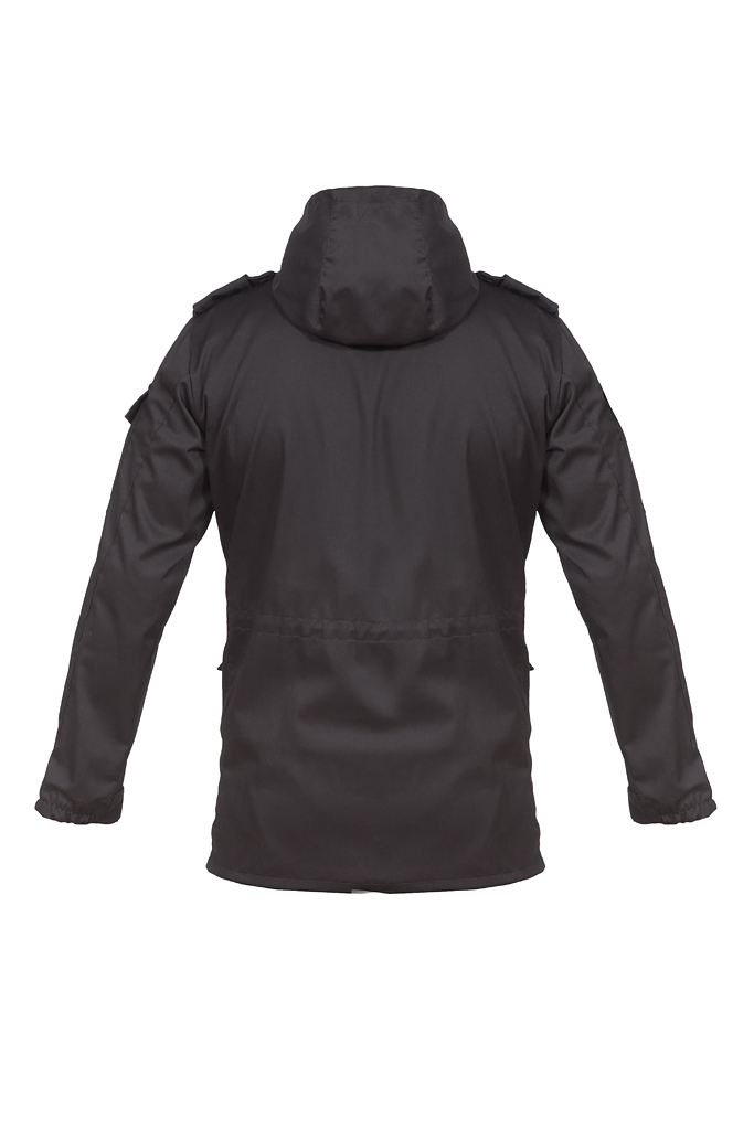 Куртка “Смок” чёрная оптом и в розницу
