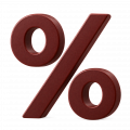 %Акции